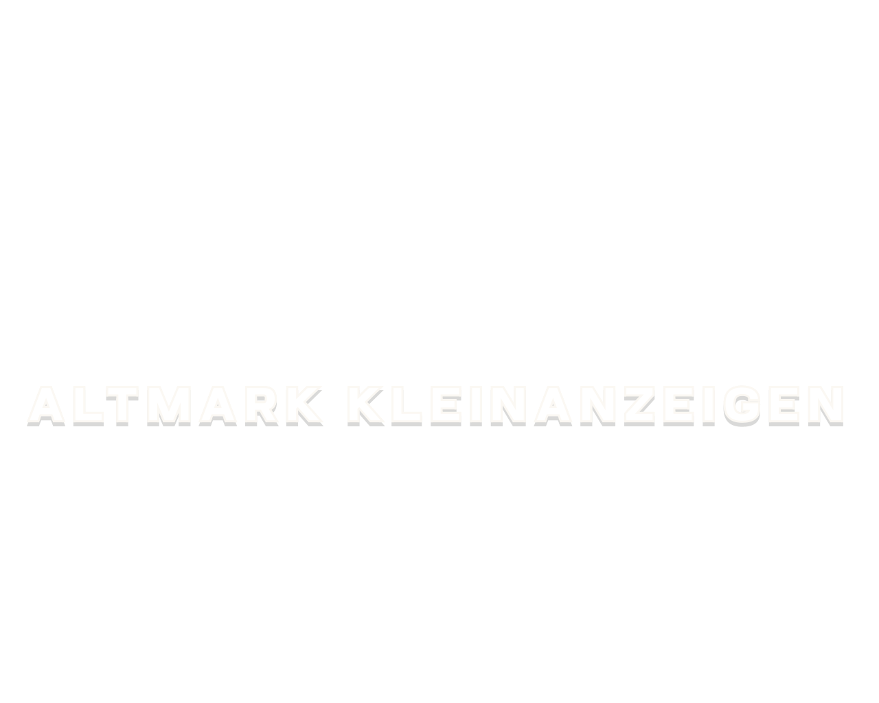 Altmark-Kleinanzeigen